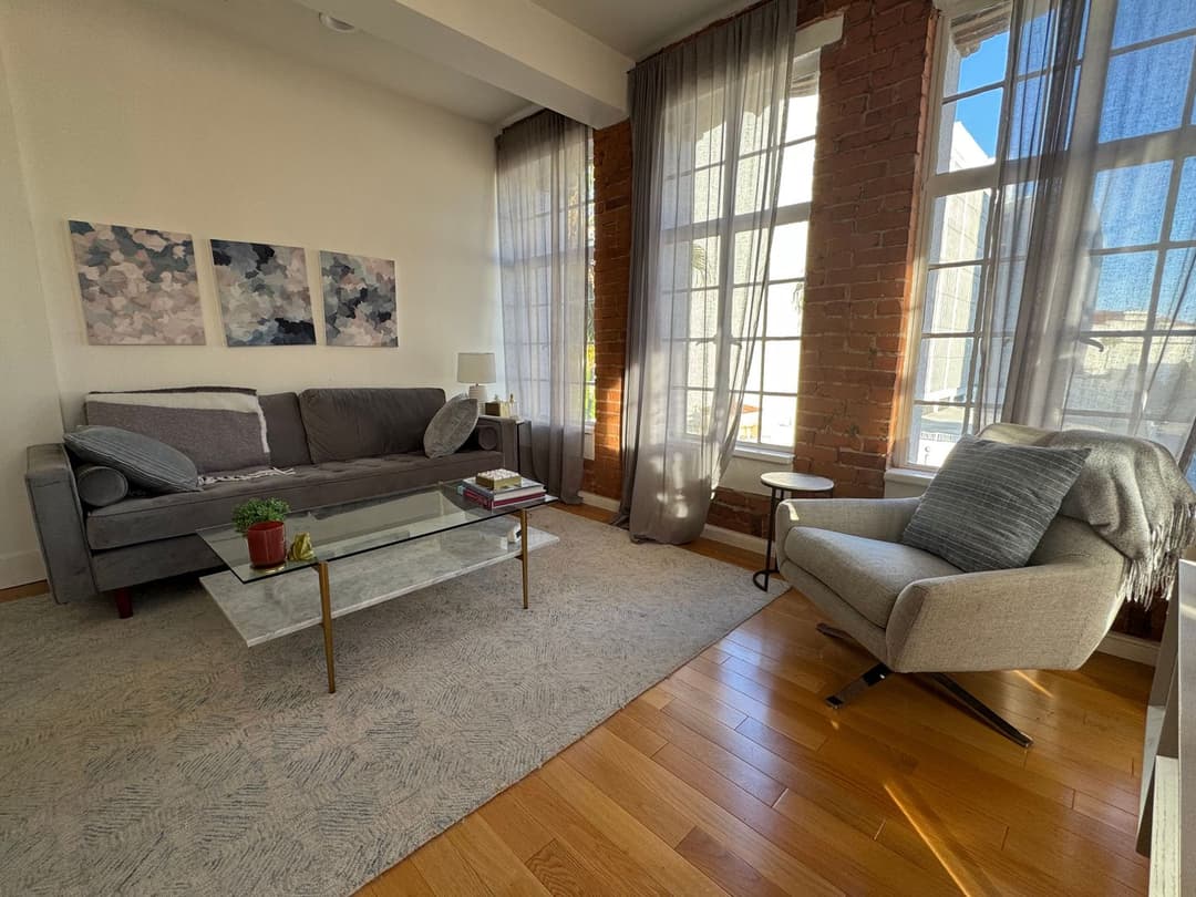 Therapy office waiting area